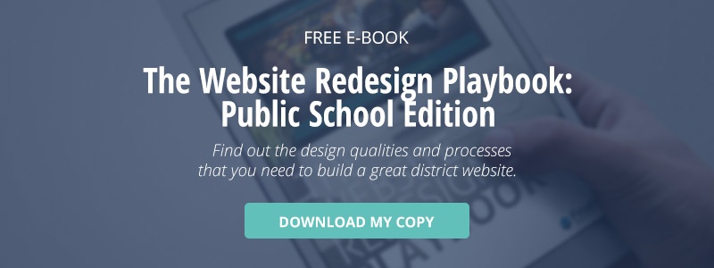 click here to download a free ebook titled, %22The website redesign playbook: public school edition%22