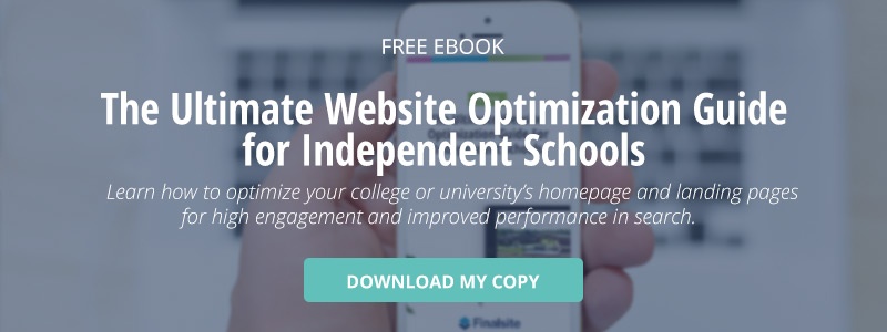 click here to download a free ebook titled, %22the ultimate website optimization guide for independent schools%22