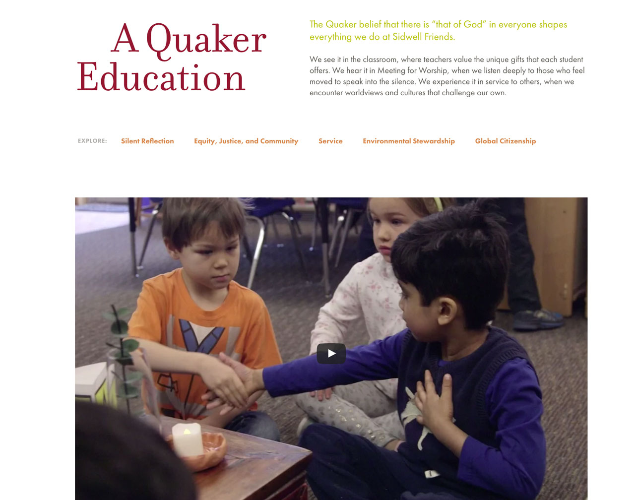 Quaker Education