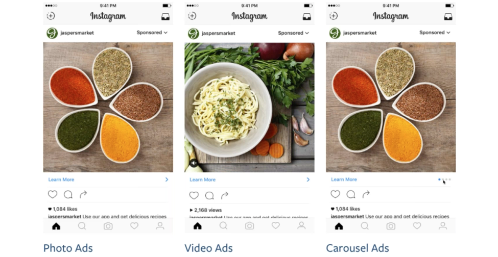 Instagram Ad Examples