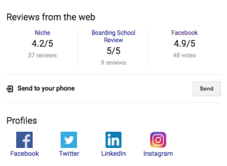 Brooks School Reviews on Google