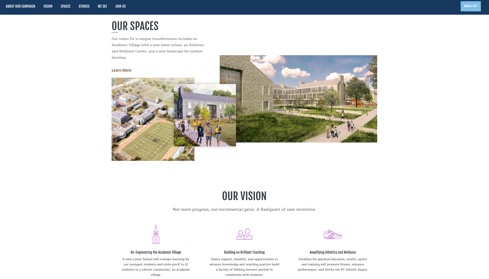 William Penn Charter School Microsite