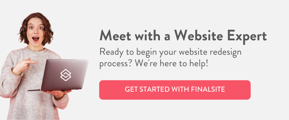 Meet With a Website Expert | Finalsite