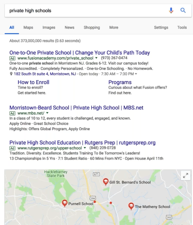 Private High Schools